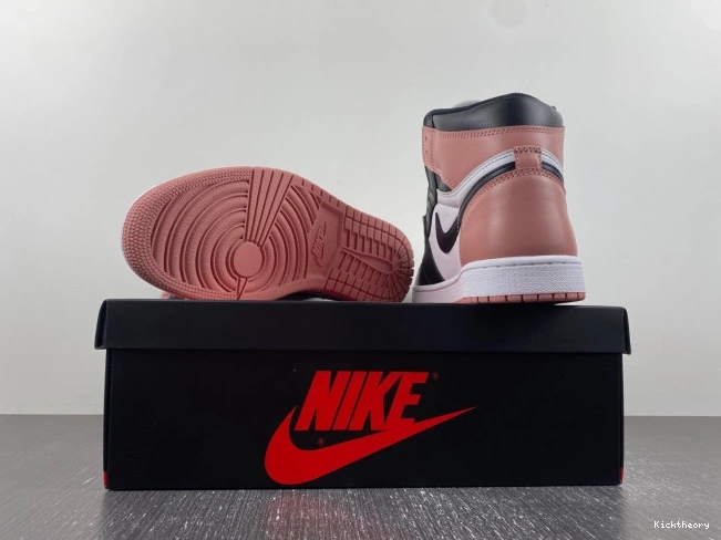 Kicktheory Retro 861428-101 Rust Jordan 1 Pink Nrg High Air Og 0712